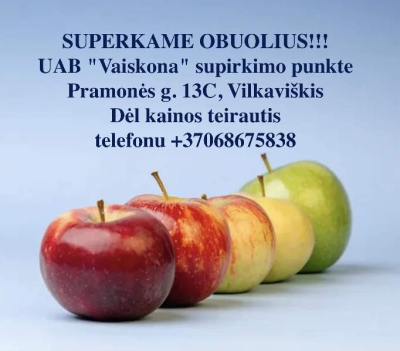 Superka obuolius!